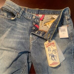 Lucky brand 32/32 size 14 jeans button fly jeans